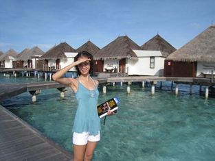 China Waterproof Romantic Bungalow For Mobile Villa , Bora Bora Overwater Bungalow supplier