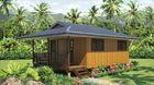 China Light Steel Frame wooden design,earthquake proof cyclone proof, Fiji style prefab Bungalow factory