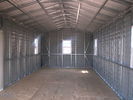 US Prefabricated Gable Steel Shed , Car Storage Sheds Steel Buildings