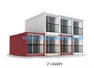 China ISO 40HQ Modular Prefab Container Homes , Water Proof Shipping Containers Homes factory